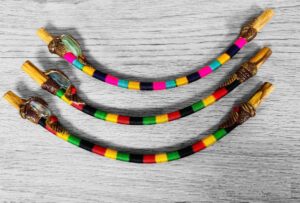 Tepi Unique Flexible, with Palo Santo & Fibers Natural (2 in 1) | Rapé Applicator